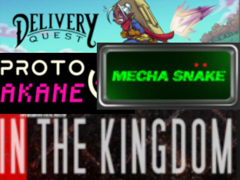 [itch.io] In The Kingdom, GENIUS AT WORK!, Mecha Snake & Proto Akane gratis