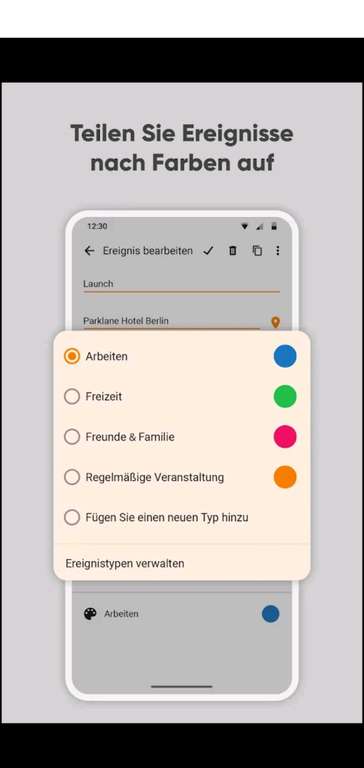 (Google Play Store) Schlichter Kalender Pro