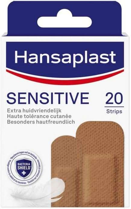 Pflaster für 1,59€ Hansaplast Sensitive Hautton Pflaster medium (Spar-Abo Prime)