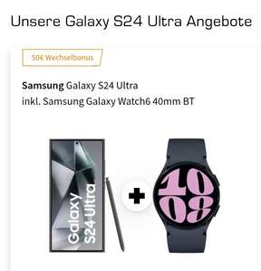 Samsung S24 / Plus / Ultra + ggfs Galaxy Watch 6