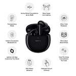 Realme Buds Air Pro Black Bluetooth-Kopfhörer True-Wireless In-Ear bügellos IPX4-Wasserdicht ANC-35dB
