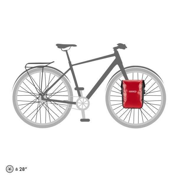 Ortlieb Fahrradtaschen Sammeldeal (10), z.B. Ortlieb Sport-Roller City (Paar) Fahrradtaschen 2x12,5 L, zwei Farben für 55,99€ [Alltricks]