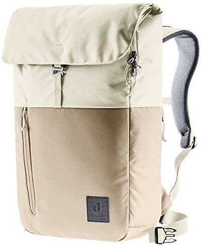 Deuter UP Seoul (2021) in sand/bone und redwood/Sienna | 16 Liter | S-förmige Schulterträger | Laptopfach 15" | justierbarer Brustgurt