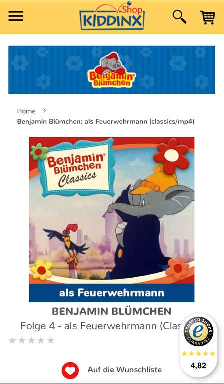 Benjamin Blümchen Classics als Feuerwehrmann (Video Download / Film) gratis
