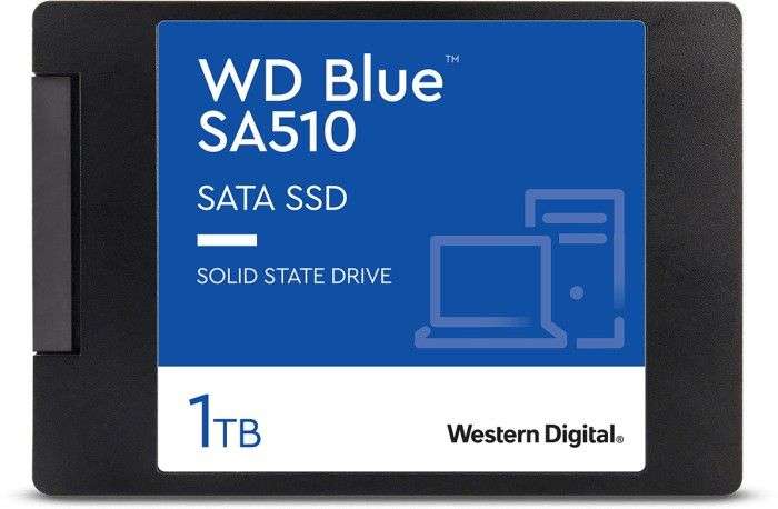 Western Digital WD Blue SA510 SSD 1TB, SATA (3D TLC)