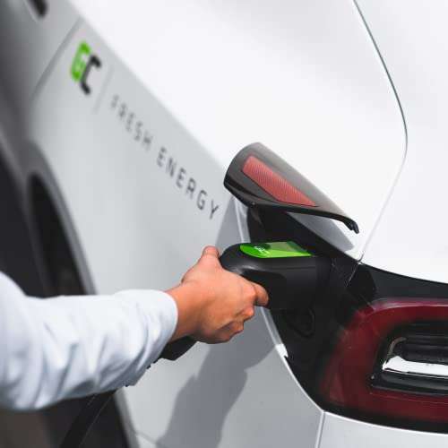 Green Cell GC Typ 2 Ladekabel für EV Elektroautos PHEV auf Amazon im Angebot. Das 3,6KW mit 5m Kabel ganze 62% reduziert.