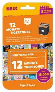 Tiger Ticket 12 Monate für Tigerbox