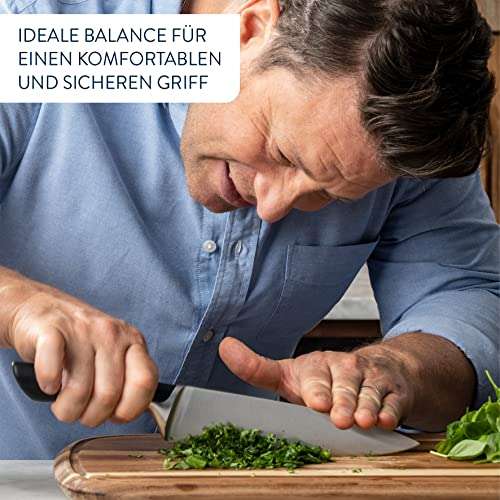 Jamie Oliver by Tefal K26716 Schälmesser 7 cm | hohe Schneideleistung | unverwechselbares Design |langlebige Klingen [Prime Deal ]
