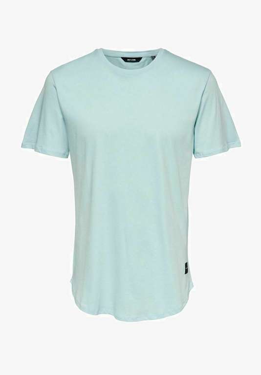 Only & Sons T-Shirt mit Label-Patch Modell 'MATT' in flieder (Zalando mehrere Farben) für 6,99€ (Prime/ Zalando Plus)