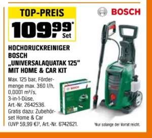 OBI - Bosch Hochdruckreiniger UniversalAquatak 125 mit extra Zubehörset