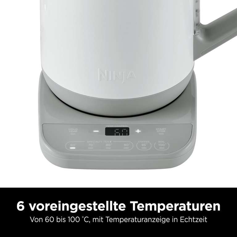 Edelstahl Wasserkocher Temperaturwahl: Wasserkocher