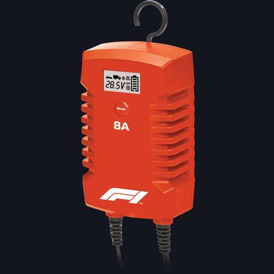 Formula 1 Batterieladegerät BC280 12/24V 8A mit Display