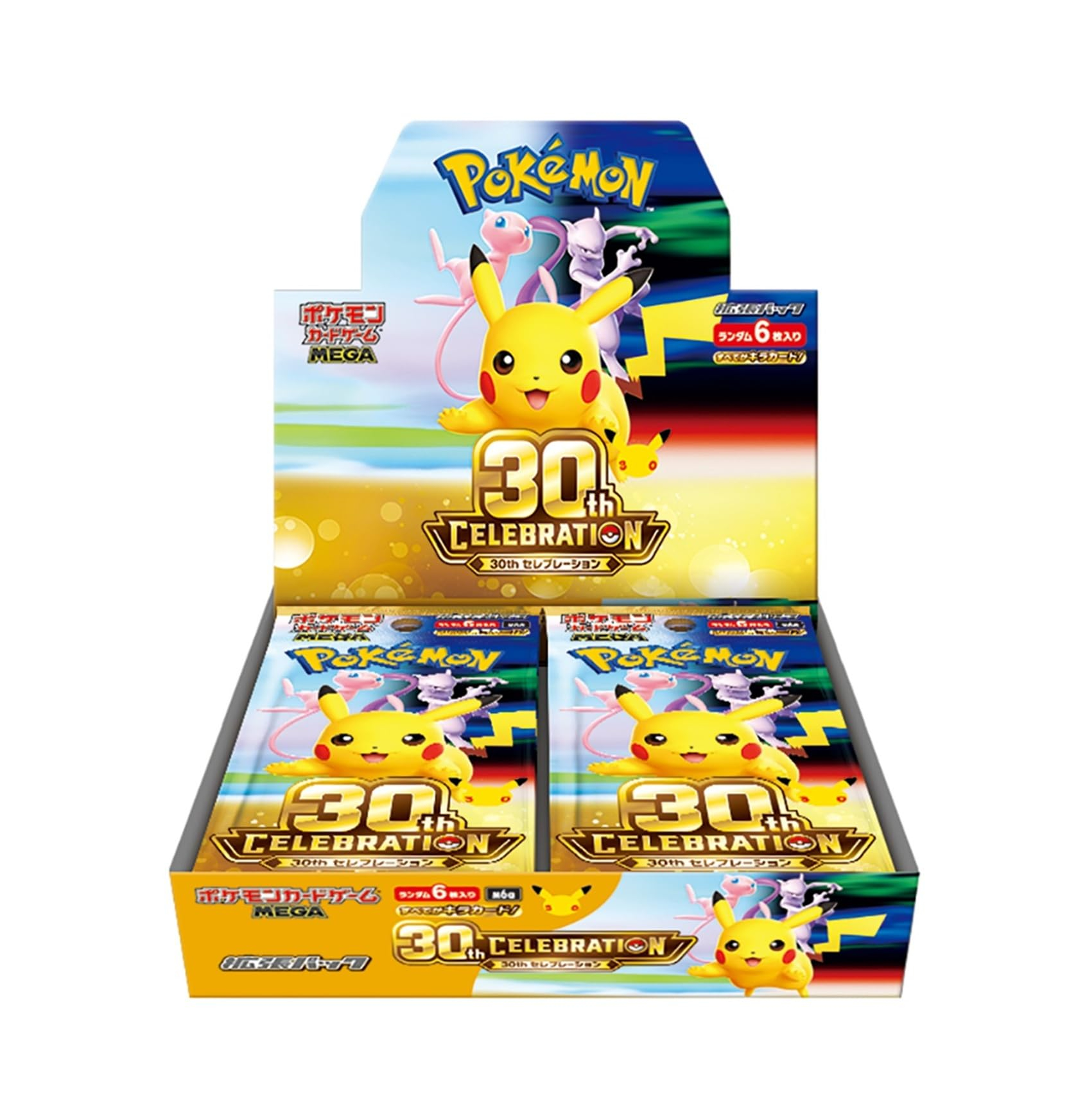 Pokemon 30th Celebrations Booster Display [Amazon Jp / Einladung]