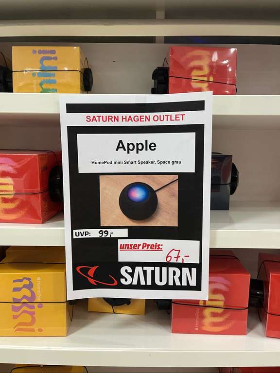 Apple Home Pod mini Saturn (Lokal Hagen)