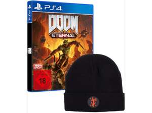 Doom: Eternal (PS4 + PS5) + Mütze für 14,98€ inkl. Versand (Media Markt & Saturn)