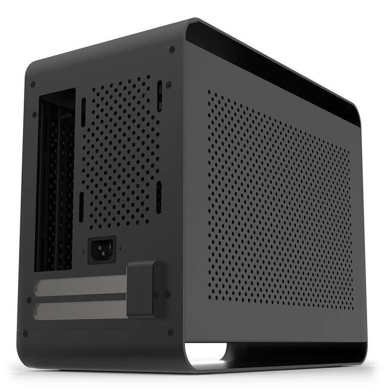 Streacom DA2 V2 Mini-ITX Gehäuse schwarz - MiniPC/Gaming PC/NAS geeignet - 30% Rabatt