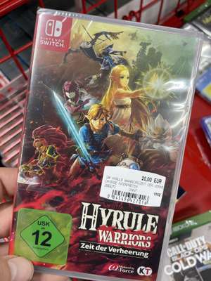 [LOKAL Mediamarkt Bruchsal] Hyrule Warriors für Switch nur 20€