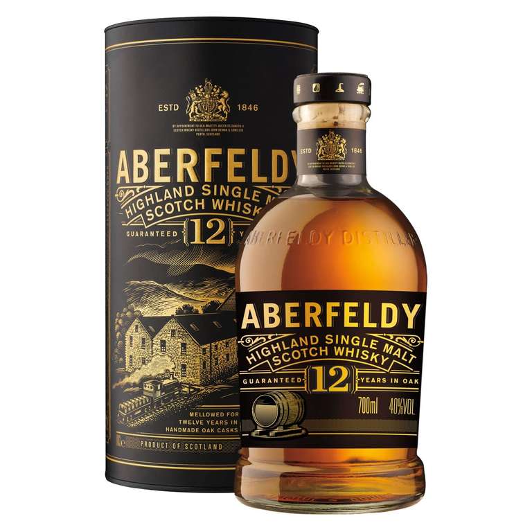 [Prime + Sparabo] Aberfeldy 12y Highland Scotch Single Malt Whisky