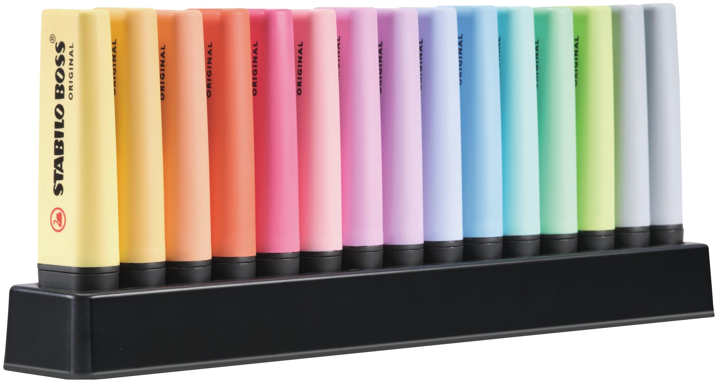 STABILO - Textmarker - BOSS ORIGINAL Pastel 15er Tischset - Prime