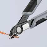 KNIPEX Electronic Super Knips brüniert, mit Mehrkomponenten-Hülle & Drahtklemme, 125 mm für 16,97€ / 125 mm 78 81 125 16,32€ (Prime)