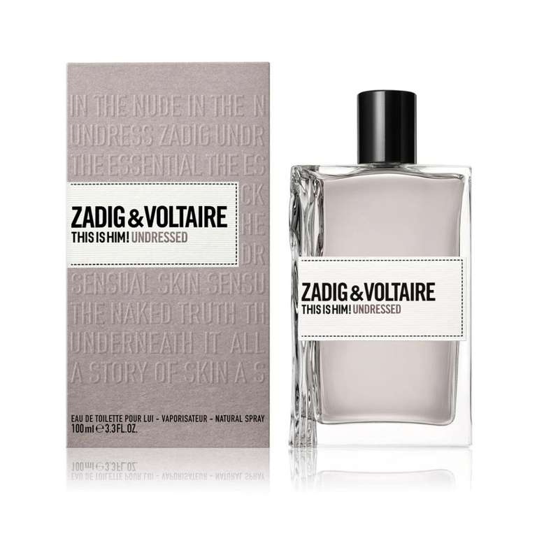 Zadig & Voltaire This is Him! Undressed Eau de Toilette (100ml) / Vibes Of Freedom 100ml 50,36€ / This is Us 100ml 47,96€ [Thiemann]