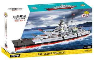[Klemmbausteine] COBI Bismarck Schlachtschiff WWII (4841) für 143,99 Euro [bol.de]