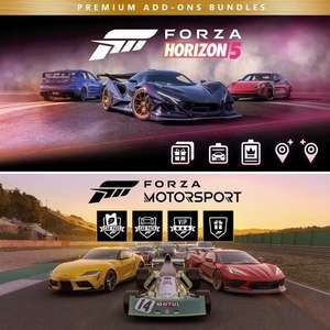 Bundle Premium Add-Ons Forza Motorsport + Forza Horizon 5 - PC Windows, Xbox One, Series XIS (Microsoft Key Colombia)
