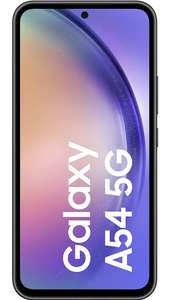 O2 Netz: Samsung Galaxy A54 5G alle Farben im Allnet/SMS Flat 12GB LTE für 12,99€/Monat, 29€ Zuzahlung
