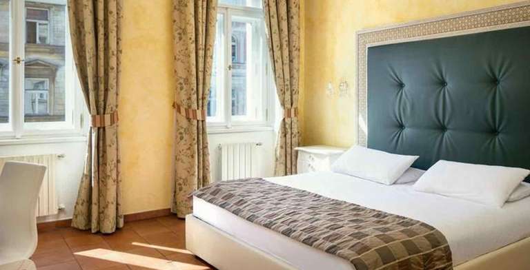 Prag: 4*Hotel Caesar Prague inkl. Frühstück, 1h Sauna, Flasche Wein/Sekt, One-Way-Transfer | ab 70€/Nacht für 2 Personen