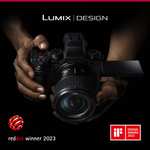 Panasonic LUMIX DC-S5M2XCE Spiegellose Vollformatkamera mit S 50mm F1.8 Objektiv, 4K