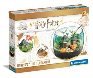 Clementoni 19248 Harry Potter Hagrids Hut Terrarium | Set für Miniatur-Ökosystem, Aufziehen von Pflanzen für Potterheads ab 7 Jahren