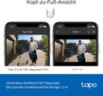 TP-Link Tapo D230S1 Smarte Türklingel mit Kamera Akku Video-Türklingel Doorbell (PVG 89,95€) B-Ware