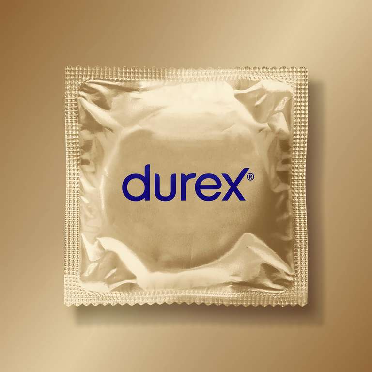 Durex Natural Feeling Kondome – Latexfreie Kondome aus Real-Feel-Material & mit anatomischer Easy-On-Form – 14er Pack (Prime Spar-Abo)