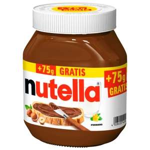 Nutella 825g Glas für 2,99€ also 1 Kg 3,63€ und somit 1ct günstiger als LiDL und ohne App 21.03-27.03