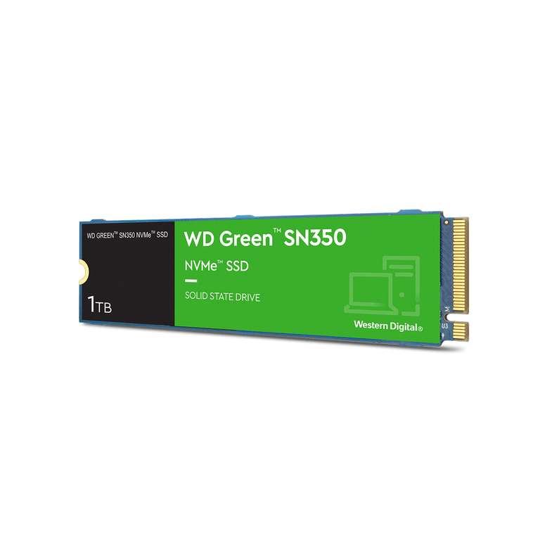 CB Kunden: WD Green SN350 NVMe SSD 480GB für 28,90€ inkl. Versand (Western Digital)