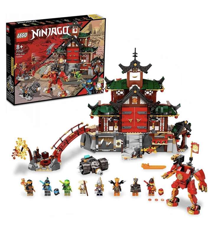 Lego Ninjago 71767 Ninja-Dojotempel, 1394 Teile - Check24App