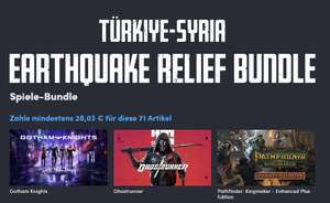 Türkiye-Syria Earthquake Relief Bundle Humble Steam Gotham Knights, Ghostrunner, Payday 2, Ticket To Ride, System Shock Euro Truck Simulator