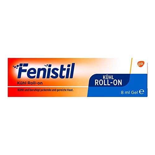 Fenistil Kühl Roll-on, Kosmetikum beruhigt bei Insektenstichen 8 ml (Amazon Prime)