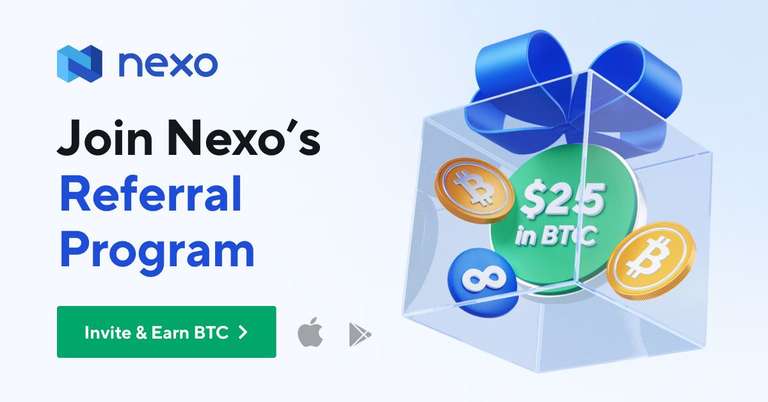 NEXO - 25 USD in BTC durch KwK