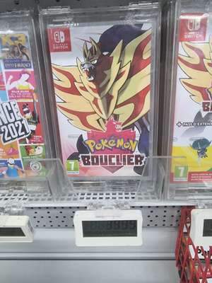 Lokal: Luxemburg Saturn. Pokémon Schild Switch für 39,99 €