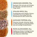 Just Spices Top 8 Gewürze-Set, tolles Geschenk in Schöner Holzbox