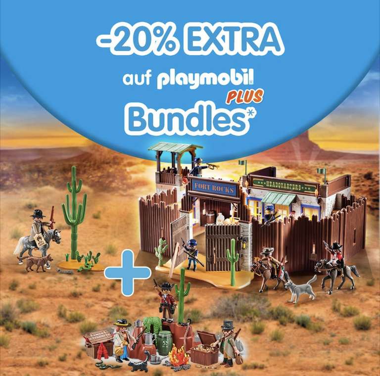 Playmobil 20% auf Bundles