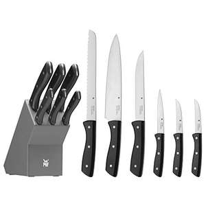 WMF Messerset 7-teilig mit Messerblock, Küchenmesser Set mit Messerhalter WMF Profi Select Serie