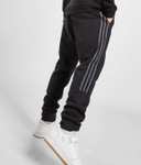 adidas Energize Fleece Trainingshose Herren exkl. hergestellt für JD Sports schwarz/grau