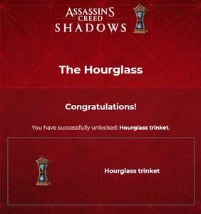 [PC, Xbox Series X|S, PS5] Assassin s Creed Shadows - The Hourglass Trinket