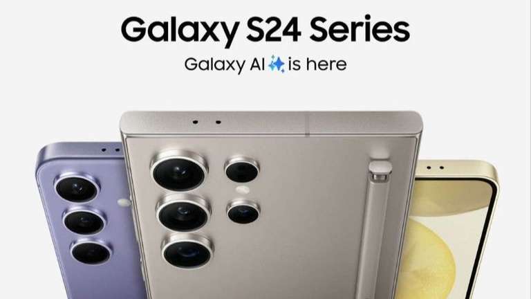 Samsung S24 Serie (auf Online exklusiv Farben) 10% abzug direkt in der Samsung ShoppingApp