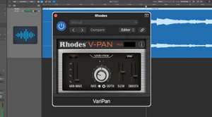 Rhodes V-Pan, Vari-Pan Emulation Plugin [VST] [AAX] [AU] [Windows] [macOS] [Musik Apps]