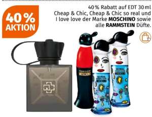 (Lokal) Rammstein parfüms bei müller um 40% reduziert
