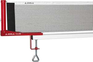 Joola Tischtennis-Netz Club | 152 cm | Farbe: Rot | Schraubtechnik | Anwendung: Hobbybereich