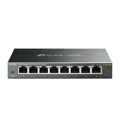 [eBay | NBB] TP-Link TL-SG108E Managed Switch 8 Port Gigabit Ethernet LAN Switch - QoS, IGMP-Snooping